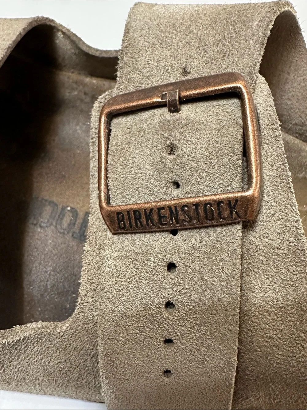 Birkenstock Unisex Arizona Soft Footbed Suede-Taupe Brown M10 (EU 43)